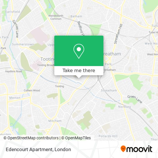 Edencourt Apartment map