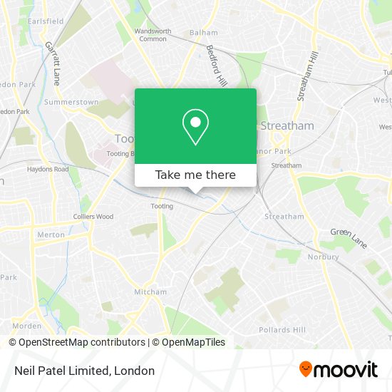 Neil Patel Limited map