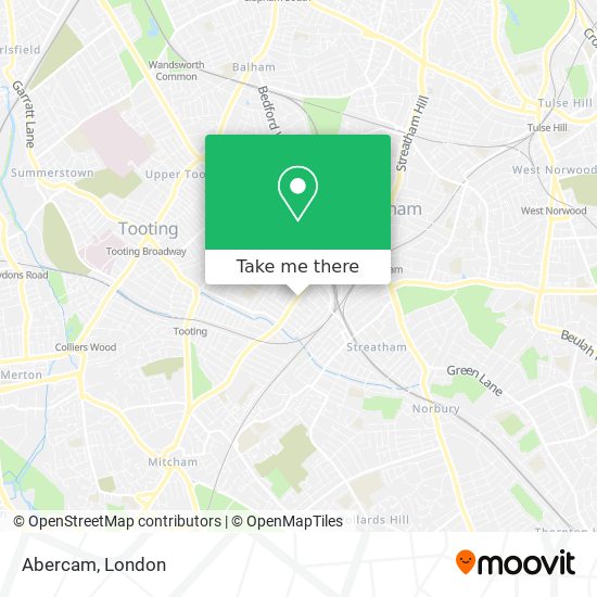 Abercam map