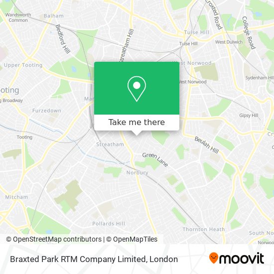 Braxted Park RTM Company Limited map