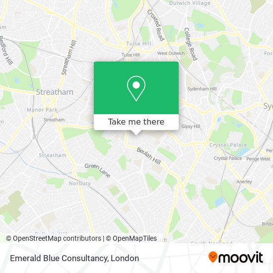 Emerald Blue Consultancy map