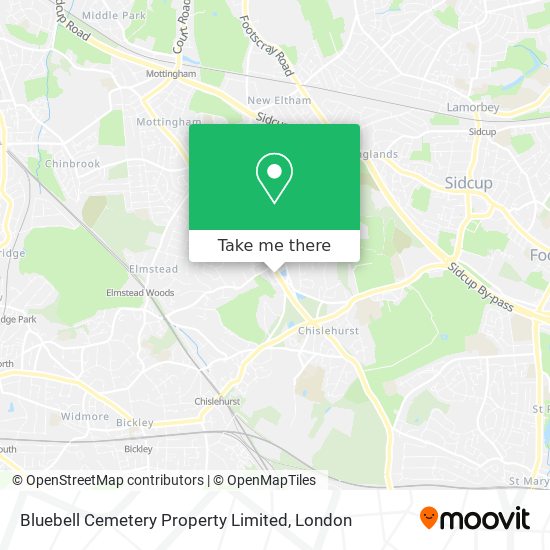 Bluebell Cemetery Property Limited map