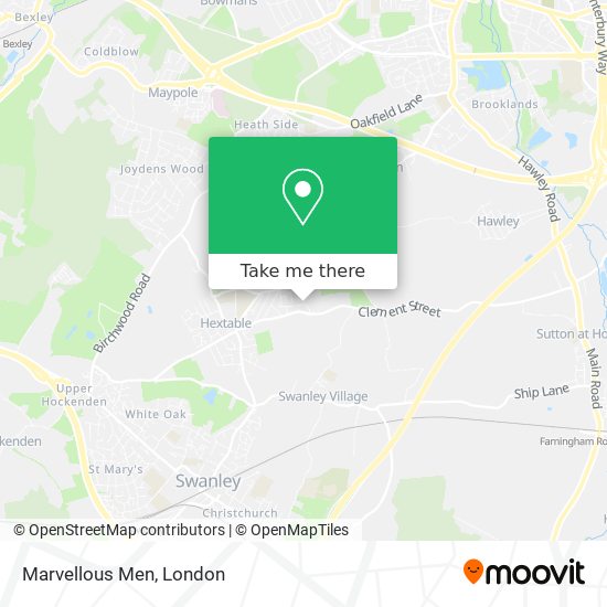 Marvellous Men map