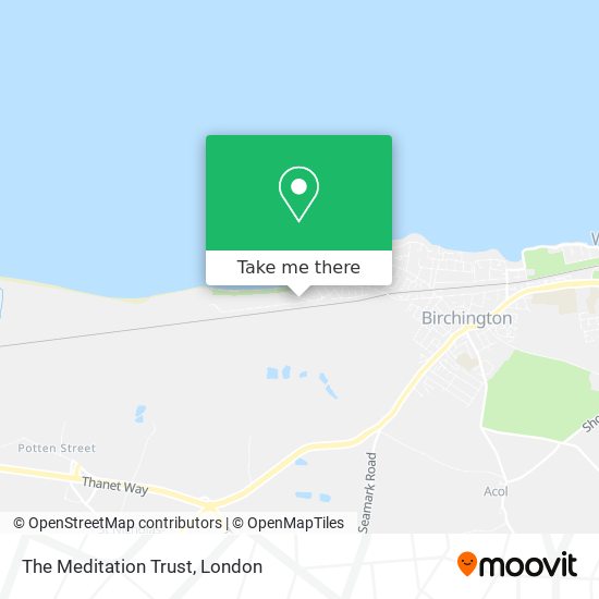 The Meditation Trust map