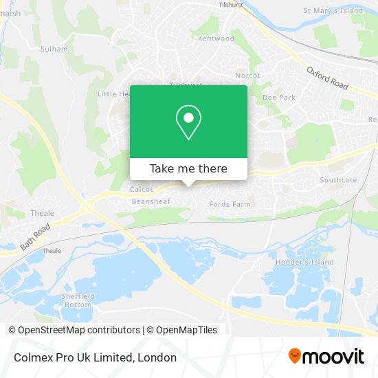 Colmex Pro Uk Limited map