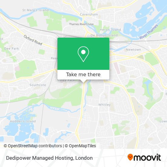 Dedipower Managed Hosting map