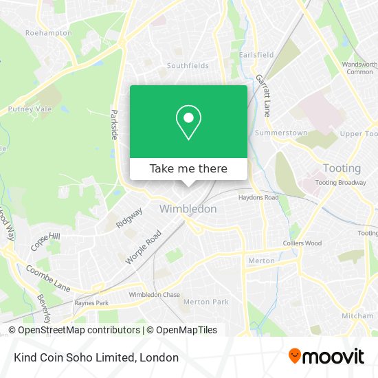 Kind Coin Soho Limited map