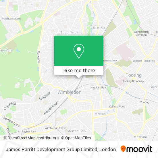 James Parritt Development Group Limited map