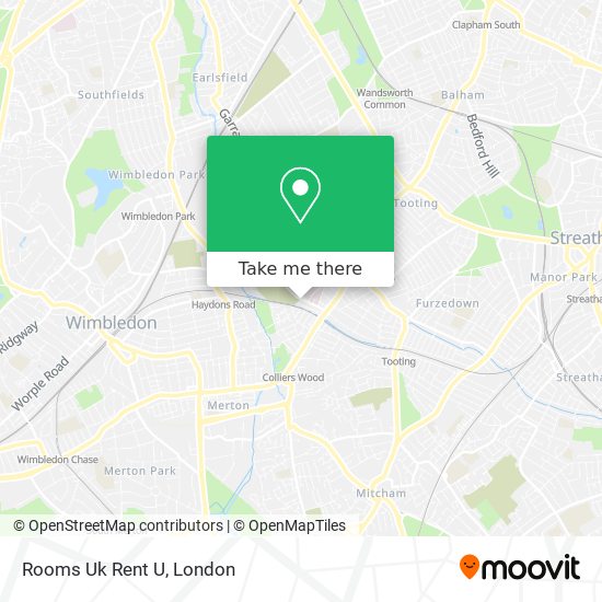 Rooms Uk Rent U map