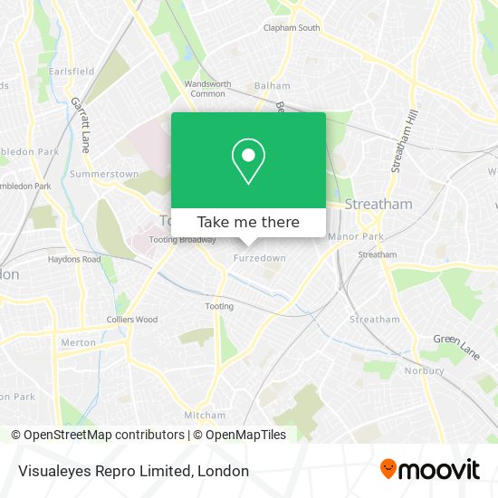 Visualeyes Repro Limited map