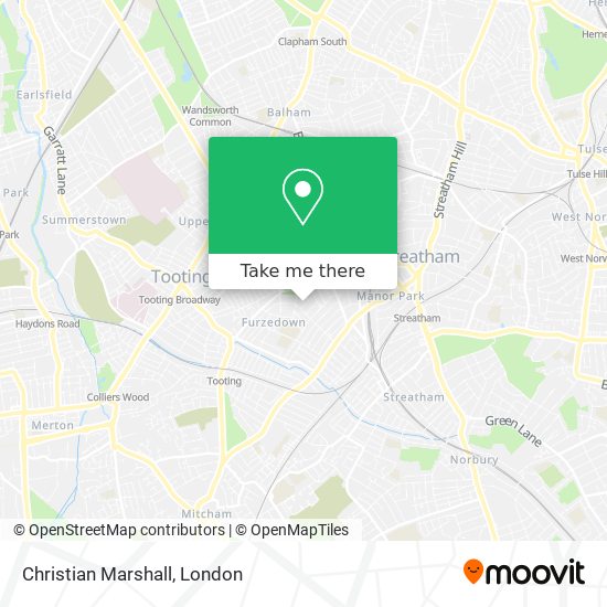 Christian Marshall map