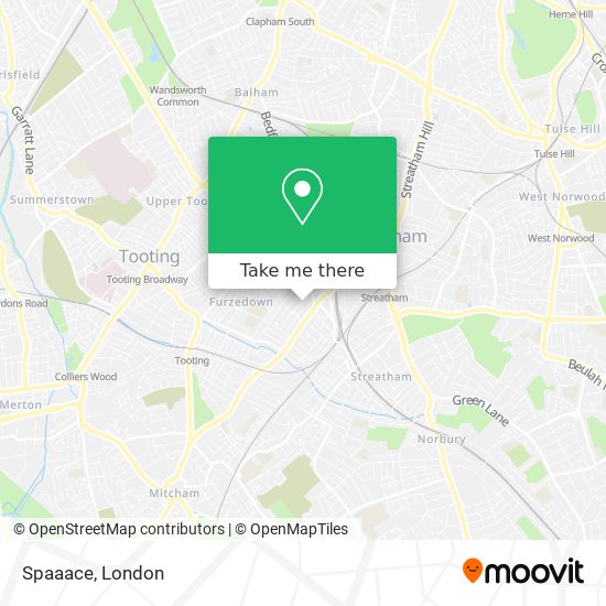 Spaaace map