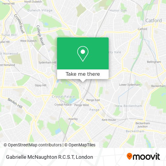 Gabrielle McNaughton R.C.S.T map