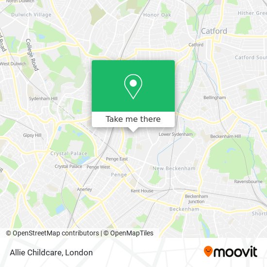 Allie Childcare map