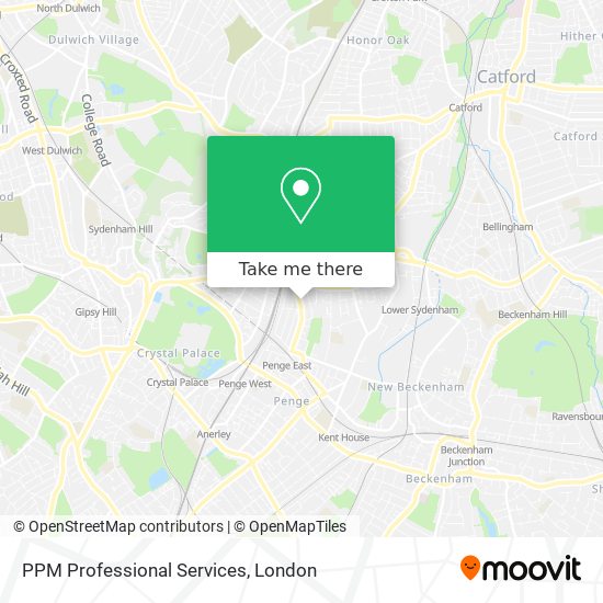 PPM Professional Services map