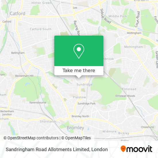 Sandringham Road Allotments Limited map