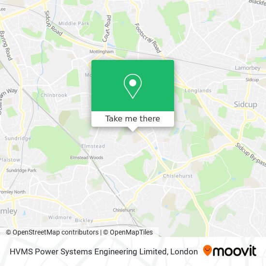 HVMS Power Systems Engineering Limited map
