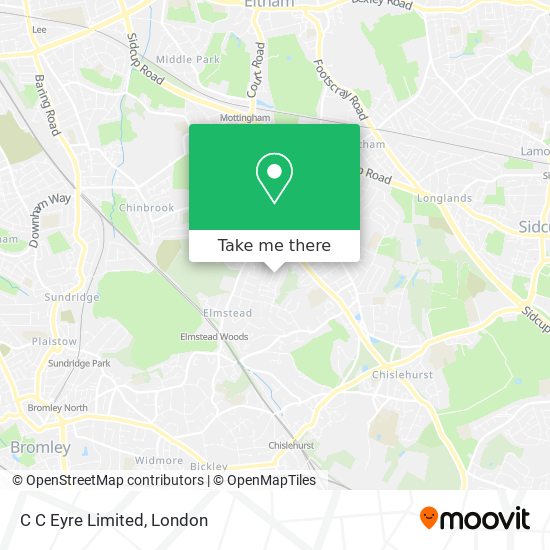 C C Eyre Limited map