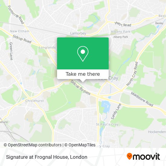 Signature at Frognal House map