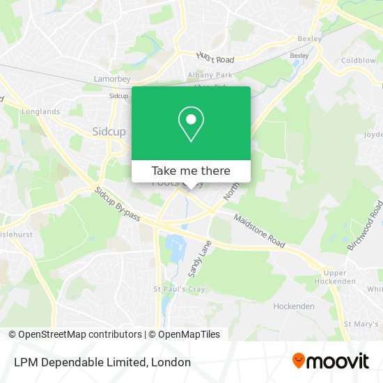LPM Dependable Limited map