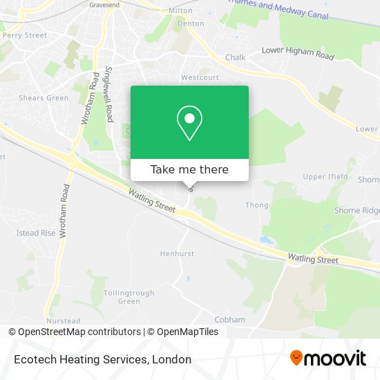 Ecotech Heating Services map