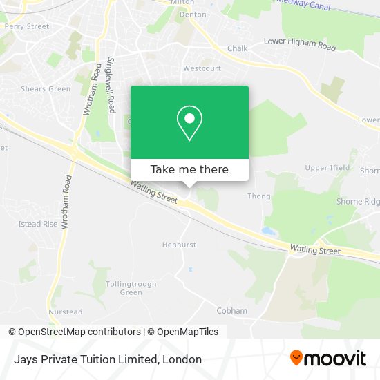 Jays Private Tuition Limited map