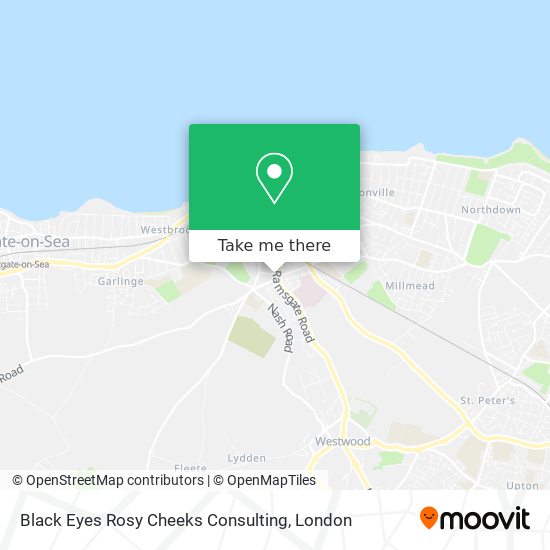 Black Eyes Rosy Cheeks Consulting map