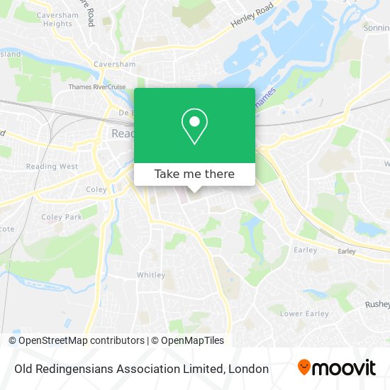 Old Redingensians Association Limited map