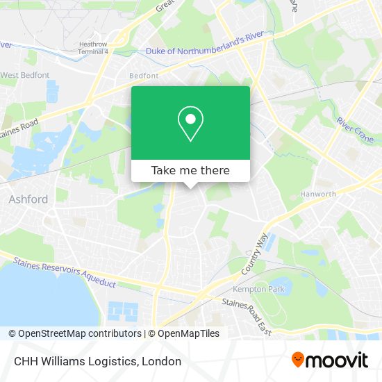 CHH Williams Logistics map