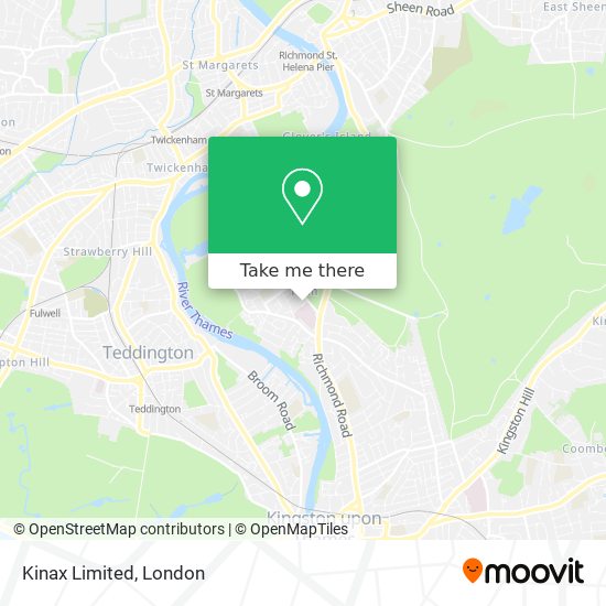 Kinax Limited map