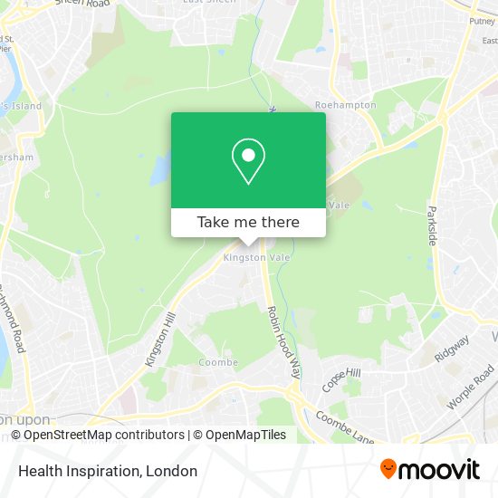 Health Inspiration map