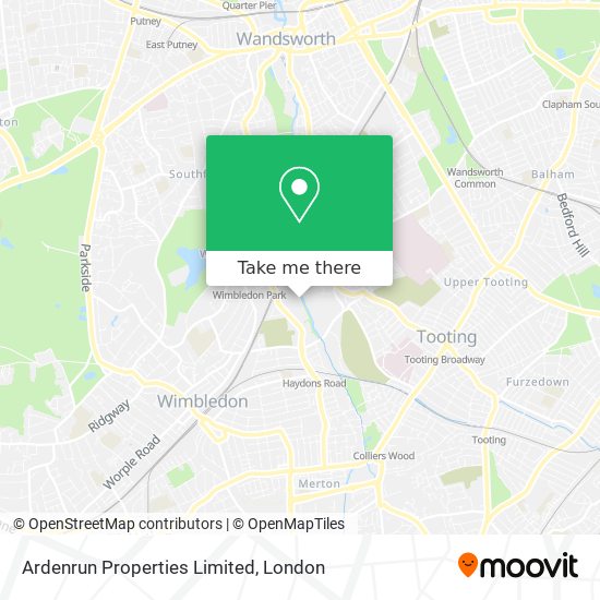 Ardenrun Properties Limited map