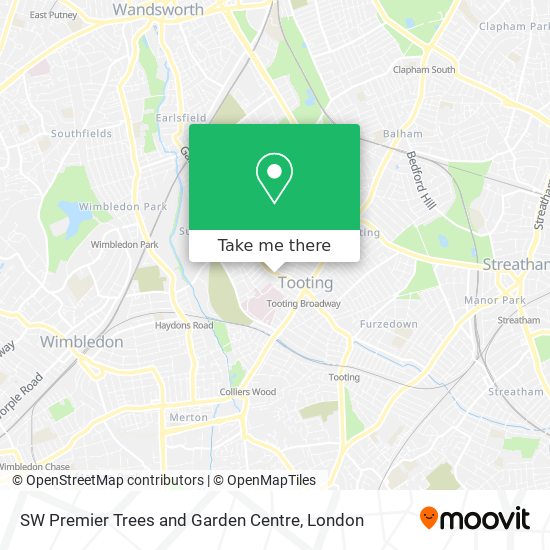 SW Premier Trees and Garden Centre map