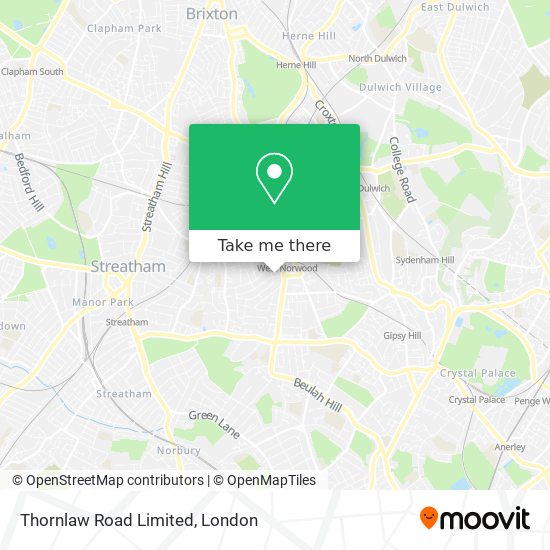 Thornlaw Road Limited map