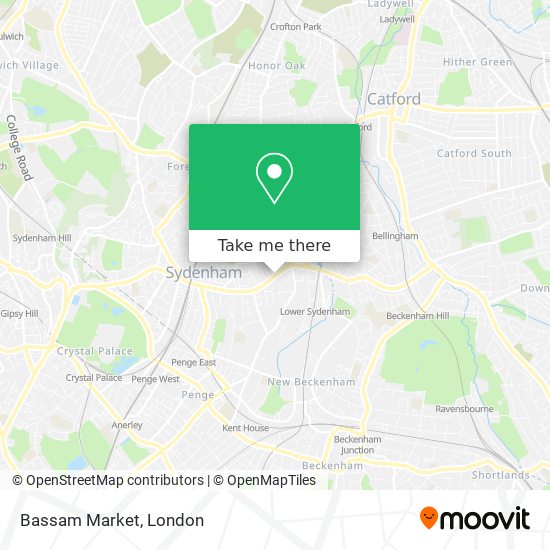 Bassam Market map