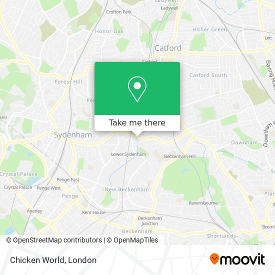 Chicken World map