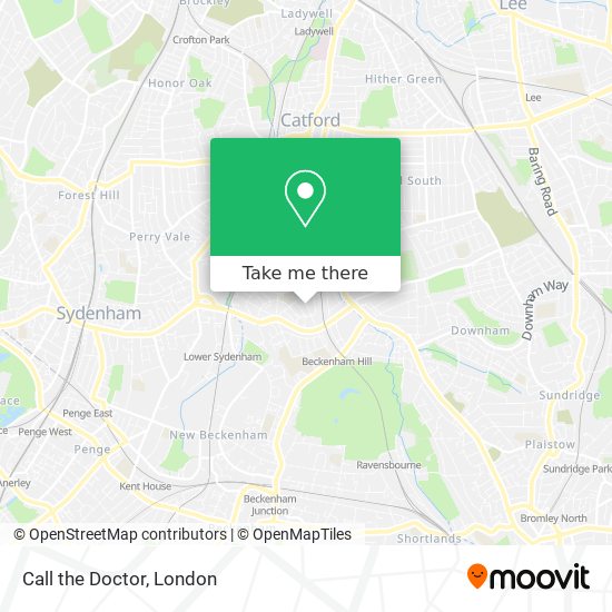 Call the Doctor map