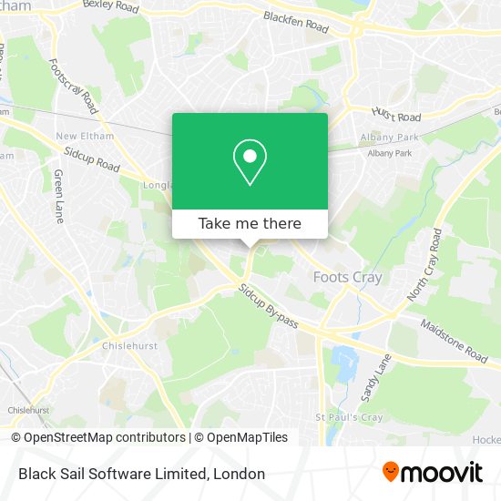 Black Sail Software Limited map