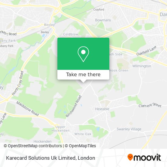 Karecard Solutions Uk Limited map