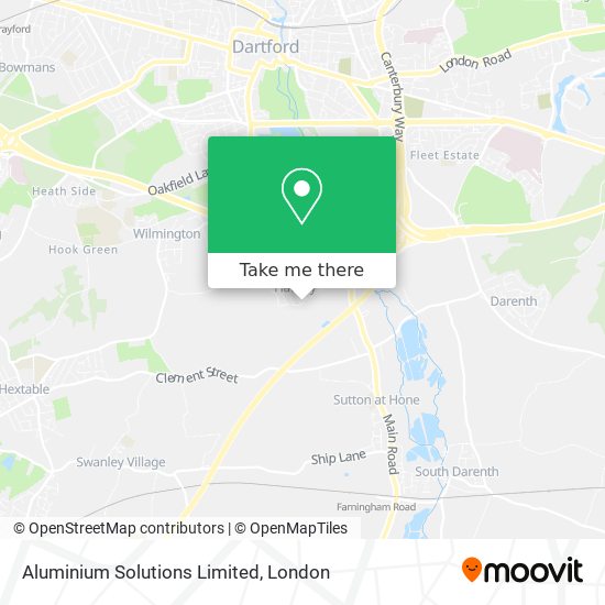 Aluminium Solutions Limited map