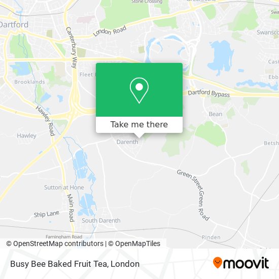 Busy Bee Baked Fruit Tea map