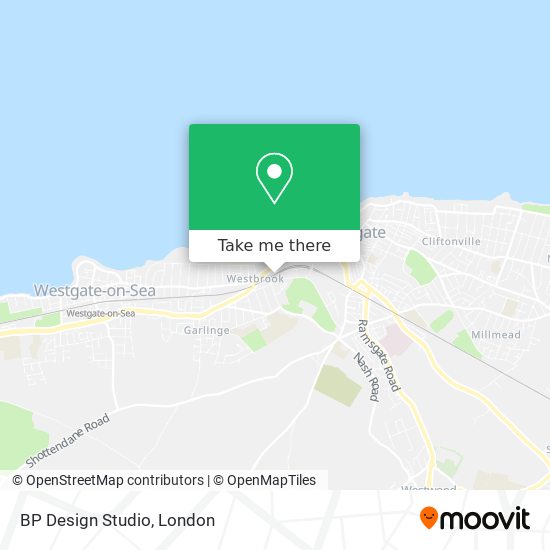 BP Design Studio map