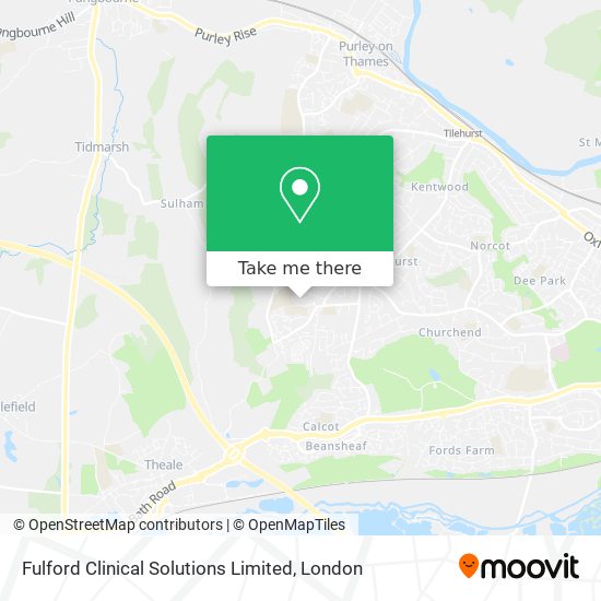 Fulford Clinical Solutions Limited map