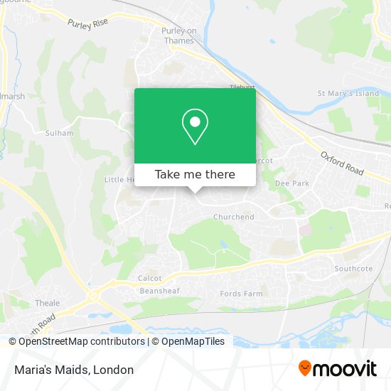 Maria's Maids map