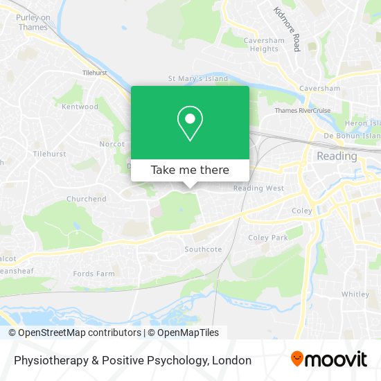Physiotherapy & Positive Psychology map