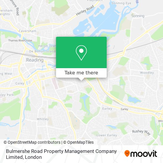 Bulmershe Road Property Management Company Limited map