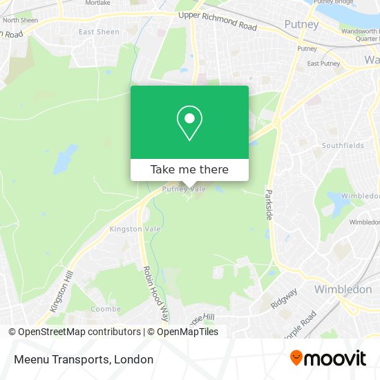 Meenu Transports map