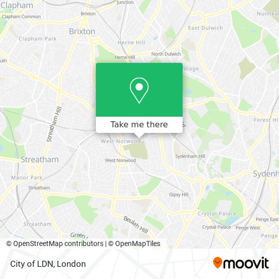 City of LDN map