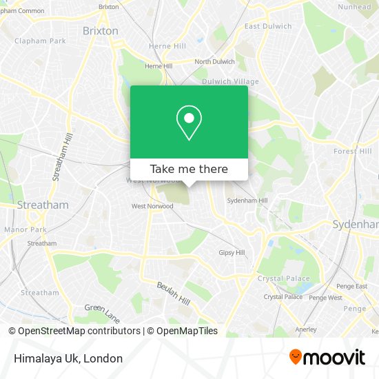 Himalaya Uk map