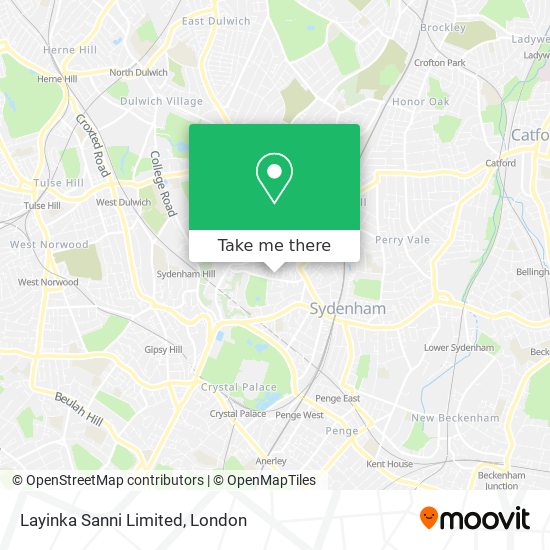 Layinka Sanni Limited map